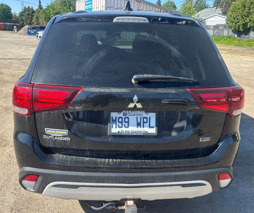 Black 2020 Mitsubishi Outlander ES S-AWC SUV / Crossover All-Wheel Drive Automatic