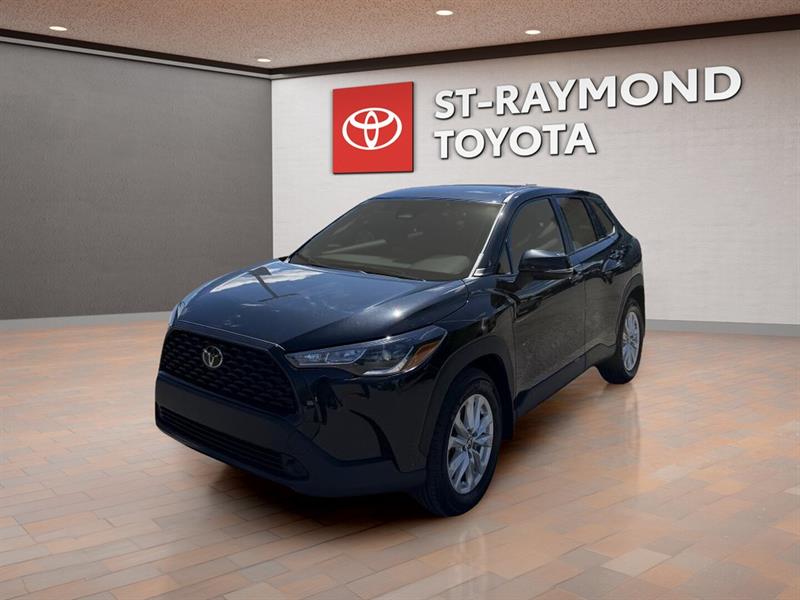 Black 2024 Toyota Corolla Cross SUV / Crossover All-Wheel Drive Continuously Variable Transmission