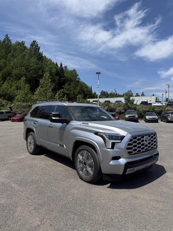 Silver 2026 Toyota Sequoia SUV / Crossover Four-Wheel Drive Automatic
