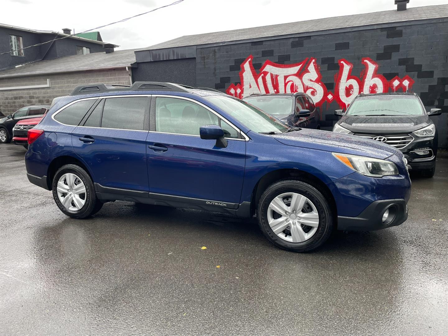 Blue 2016 Subaru Outback Wagon All-Wheel Drive Automatic