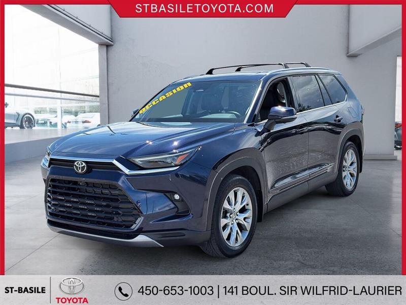 toyota Grand Highlander Limited hybride AWD 2025