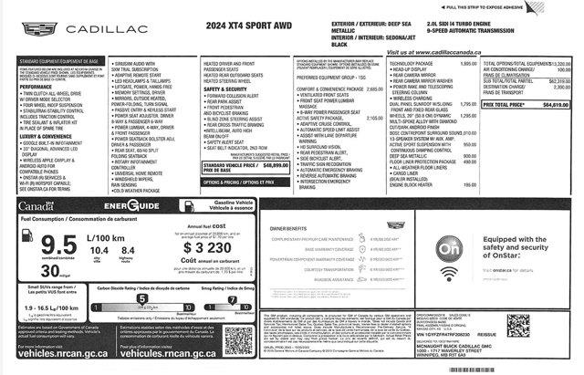 cadillac XT4 2024 - 32