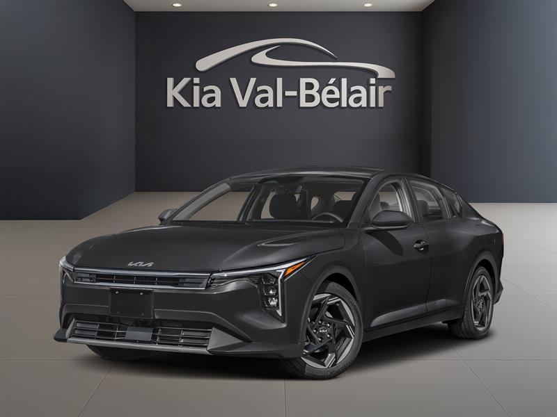 Black 2025 Kia K4 Sedan Front-Wheel Drive Continuously Variable Transmission