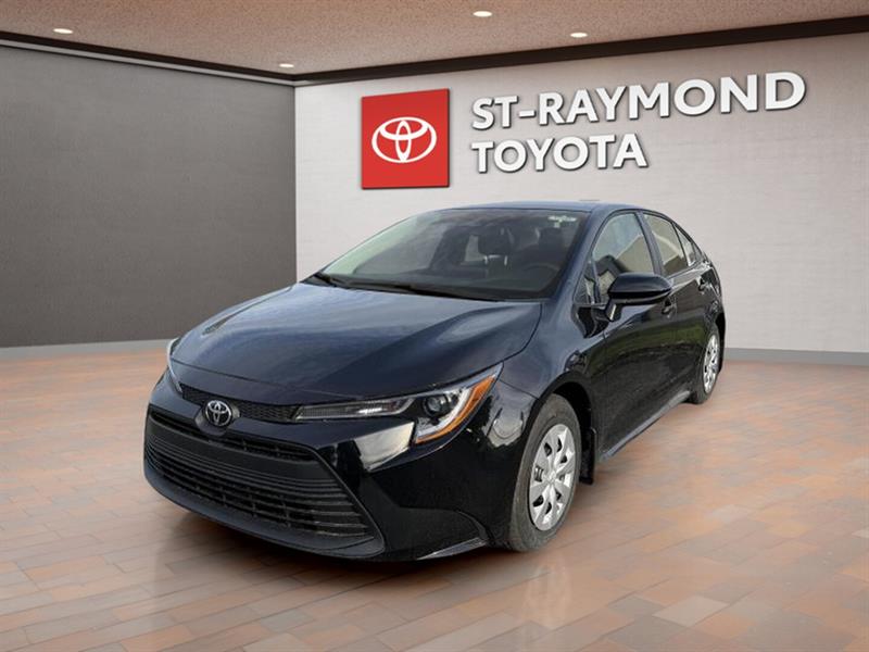 Black 2026 Toyota Corolla Sedan Continuously Variable Transmission