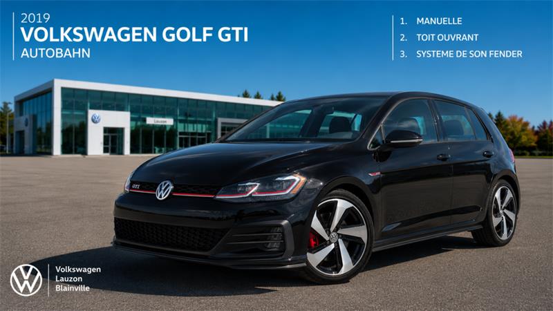 volkswagen Golf GTI 2019