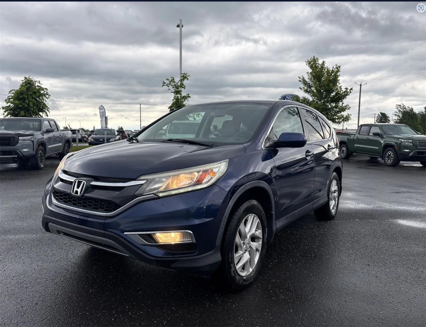 Blue 2016 Honda CR-V SUV / Crossover All-Wheel Drive Automatic
