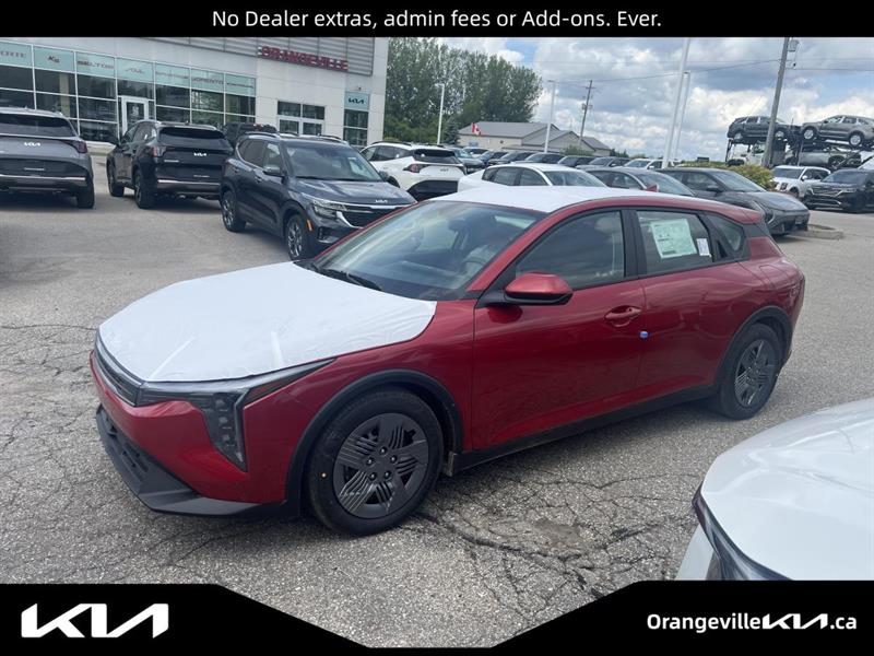 Red 2026 Kia K4 Hatchback Hatchback Continuously Variable Transmission