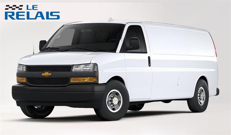 White 2026 Chevrolet Express Cargo Van Rear-Wheel Drive Automatic