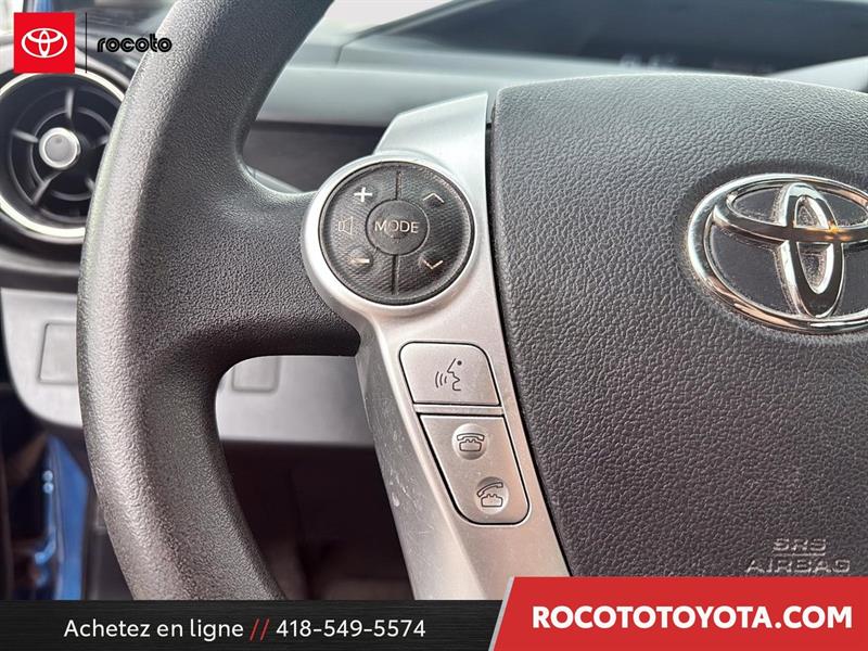 toyota Prius c 2016 - 12