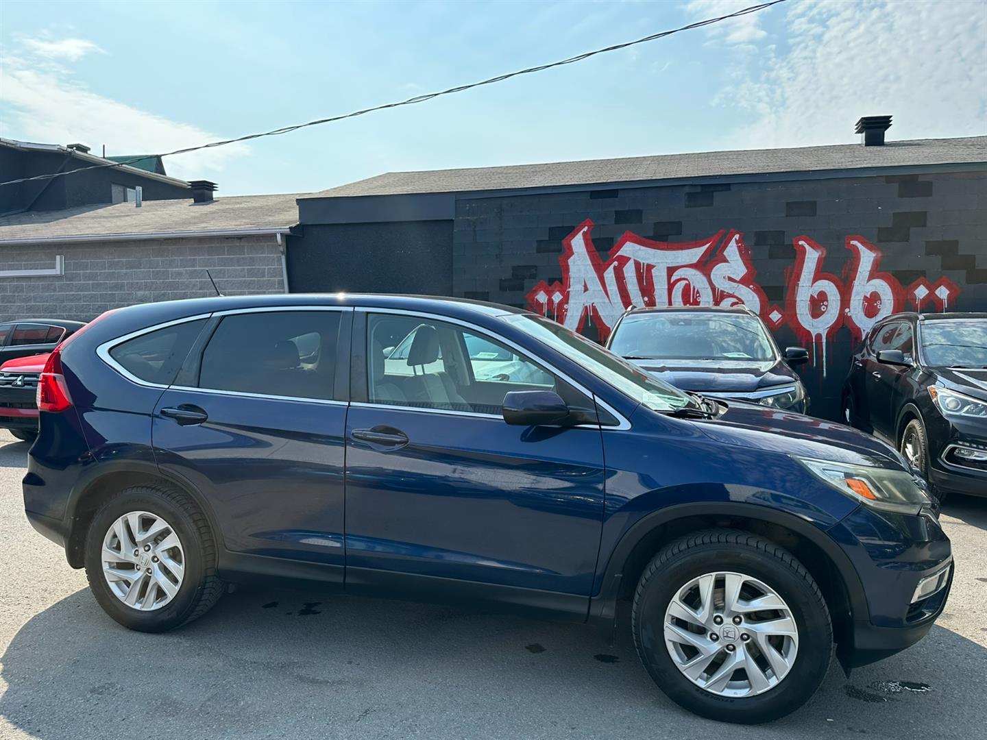 Blue 2016 Honda CR-V SUV / Crossover All-Wheel Drive Automatic