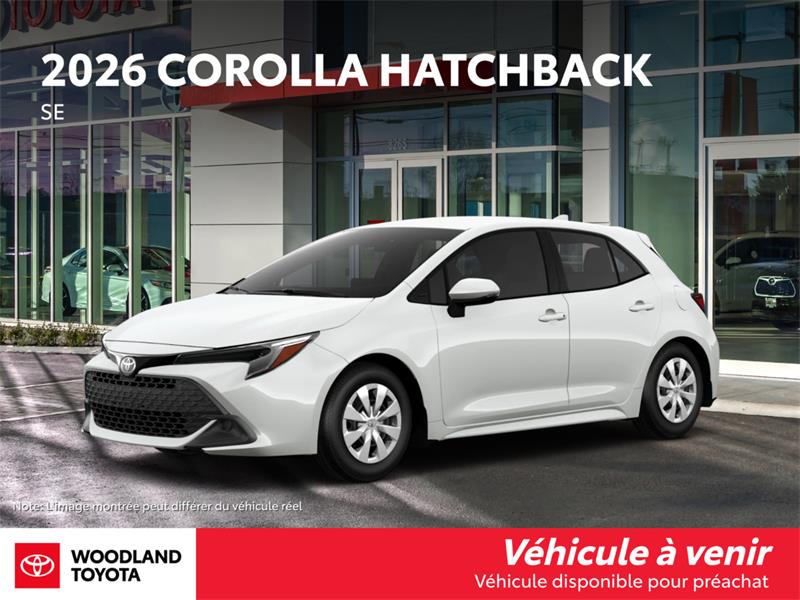 toyota Corolla à hayon 2026