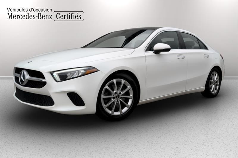 White 2022 Mercedes-Benz A-Class Sedan All-Wheel Drive Automatic