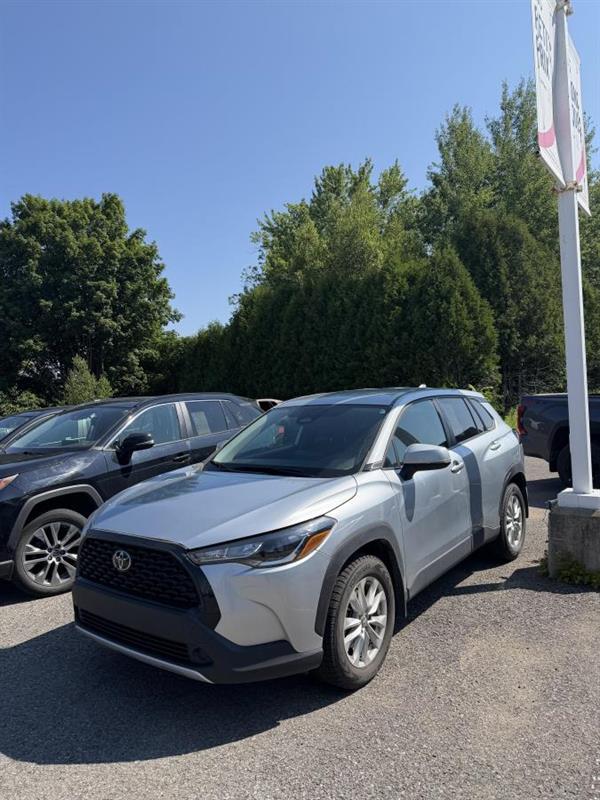 Silver 2023 Toyota Corolla Cross SUV / Crossover All-Wheel Drive Continuously Variable Transmission
