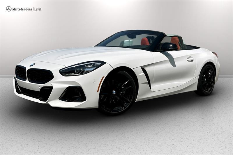 White 2025 BMW Z4 Convertible Rear-Wheel Drive Automatic