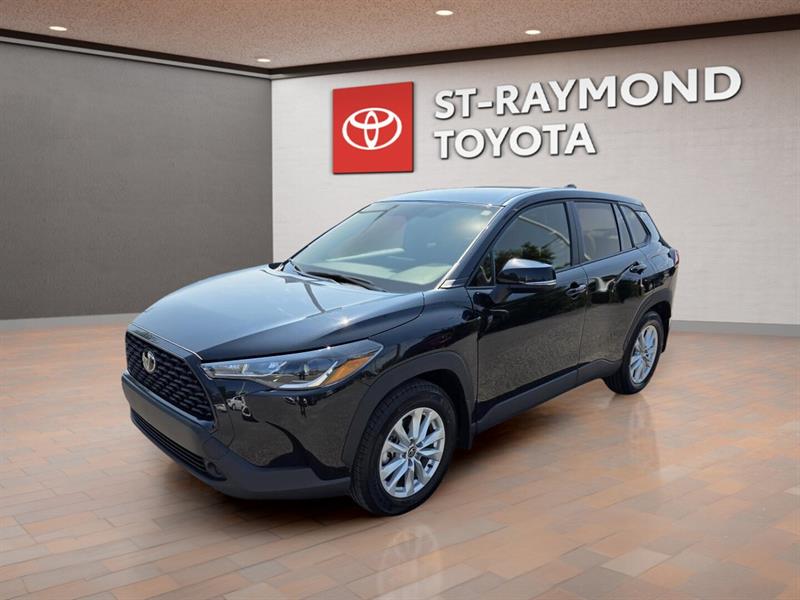 Black 2025 Toyota Corolla Cross SUV / Crossover All-Wheel Drive Continuously Variable Transmission