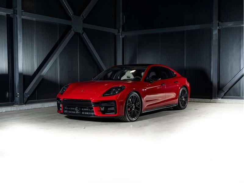 Red 2025 Porsche Panamera Sedan All-Wheel Drive Automatic