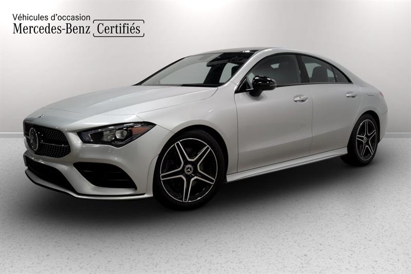 Silver 2023 Mercedes-Benz CLA Coupe All-Wheel Drive Automatic