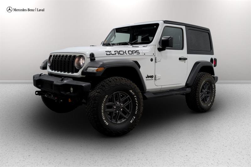 White 2025 Jeep Wrangler SUV / Crossover Four-Wheel Drive Automatic