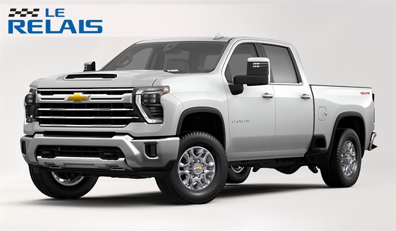 White 2026 Chevrolet Silverado 2500HD Pickup Truck Four-Wheel Drive Automatic