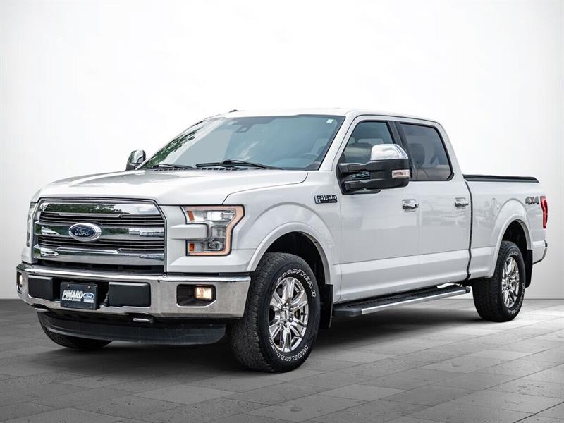White 2016 Ford F-150 Pickup Truck Four-Wheel Drive Automatic