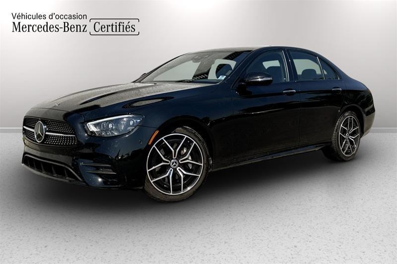 Black 2023 Mercedes-Benz E-Class Sedan All-Wheel Drive Automatic