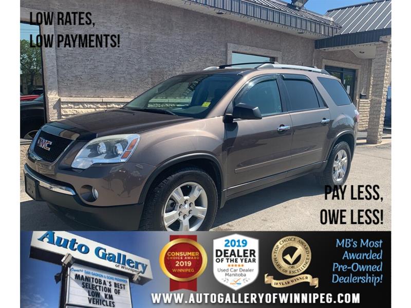 Used GMC Acadia vehicles for sale in Manitoba Second hand GMC Acadia