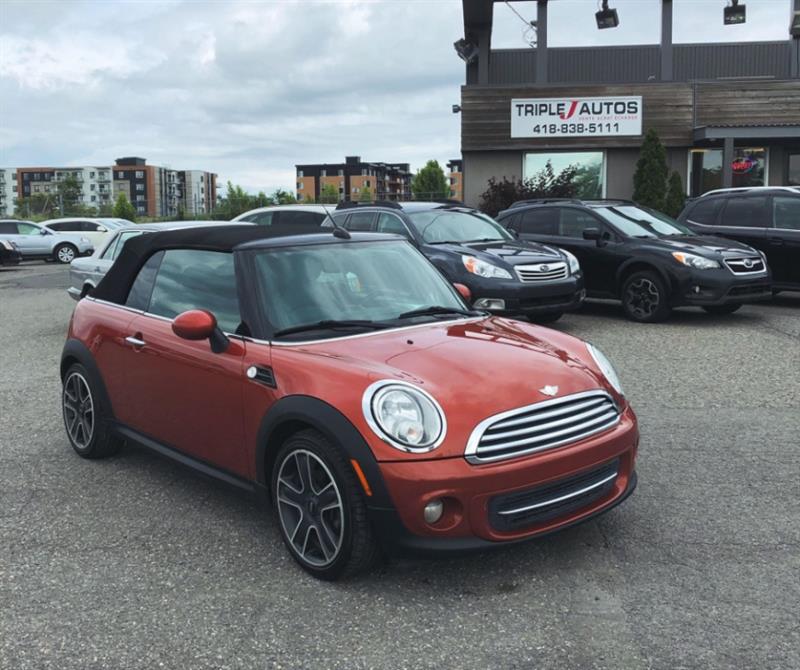 Used MINI Cooper Convertible 2011 for sale in SaintRomuald, Quebec