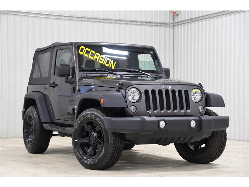 Véhicule Jeep Wrangler 2017 Usagé à vendre à Mercier, Québec 13512166