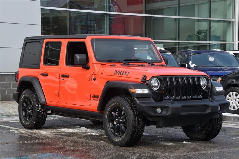 Véhicule Jeep Wrangler Unlimited 2020 Usagé à vendre à Montreal, Québec