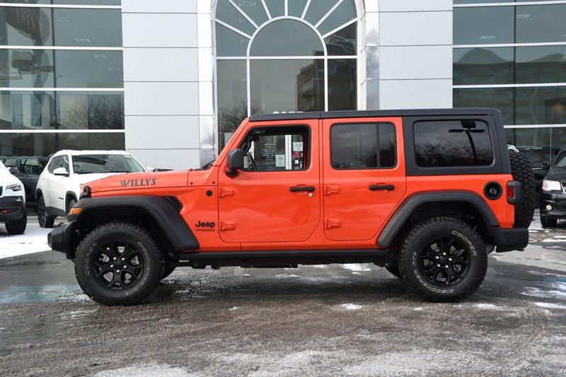 Véhicule Jeep Wrangler Unlimited 2020 Usagé à vendre à Montreal, Québec