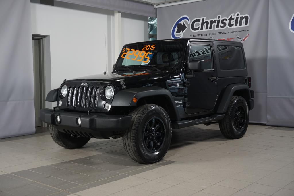 Used Jeep Wrangler vehicles for sale in Montreal Second hand cars in