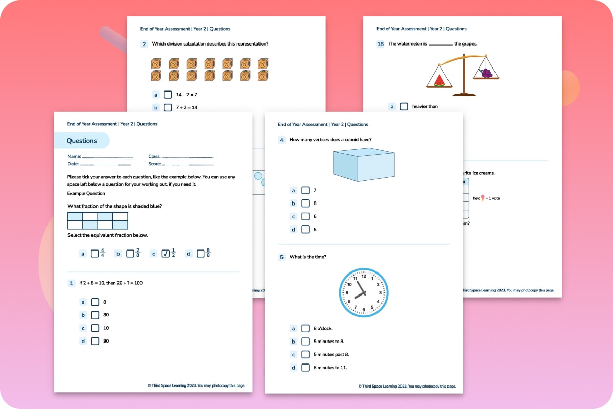 End Of Year Diagnostic Assessment | Year 2