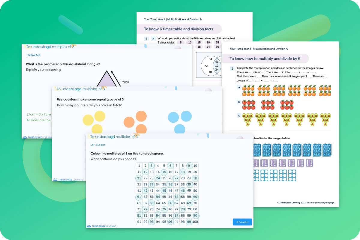 Ready-To-Go Lessons V3 | Multiplication And Division A | Year 4