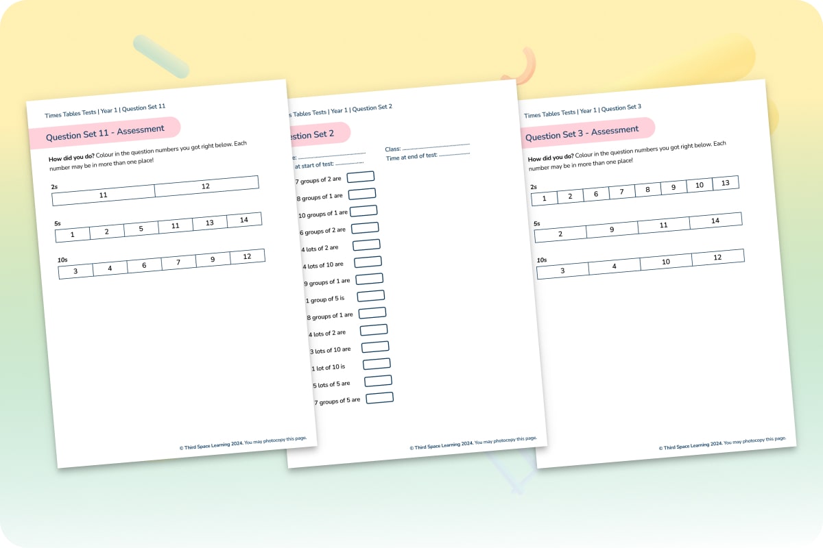 Ultimate Times Tables Resource Pack | Year 1
