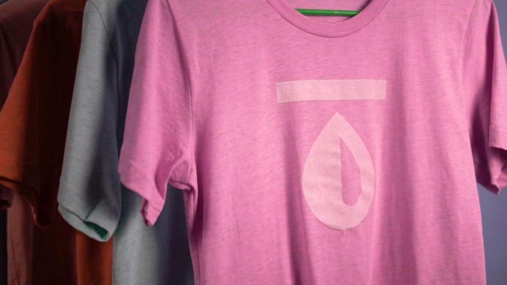 pink heather shirt