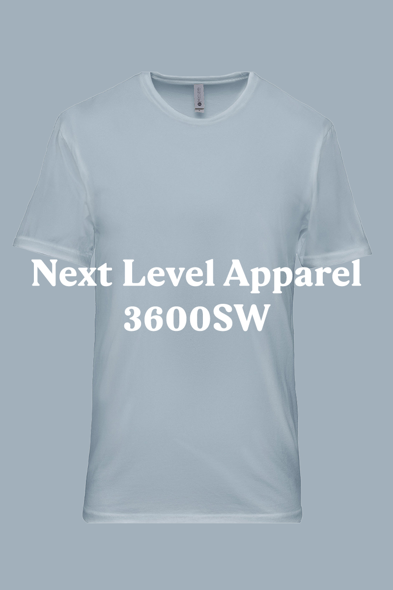 Stonewash next level 3600sw soft wash t-shirt