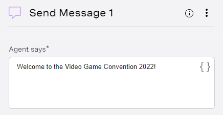 The Send Message Node