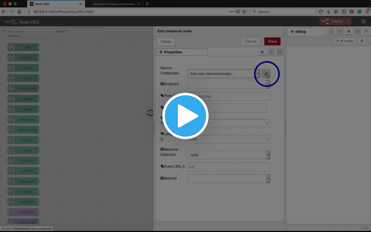 Showing how to create a voice application