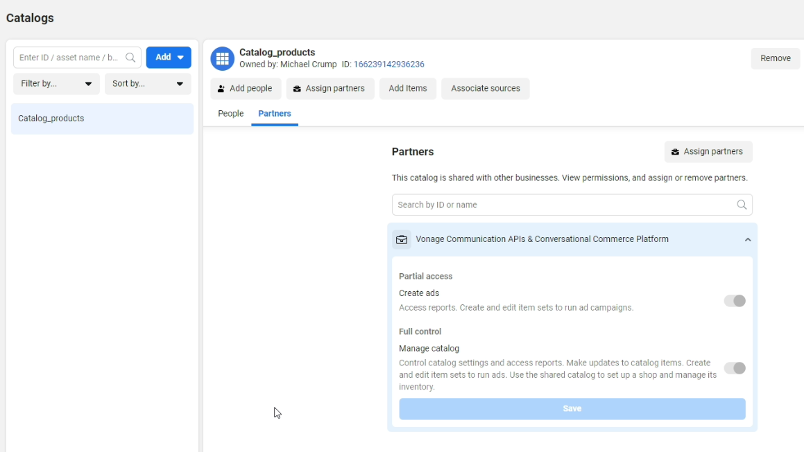 WhatsApp Manager - Partners