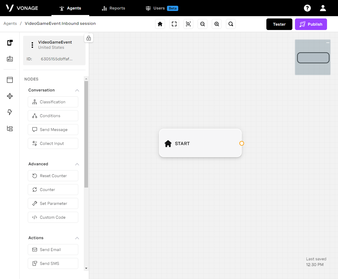 The Start Screen of AI Studio