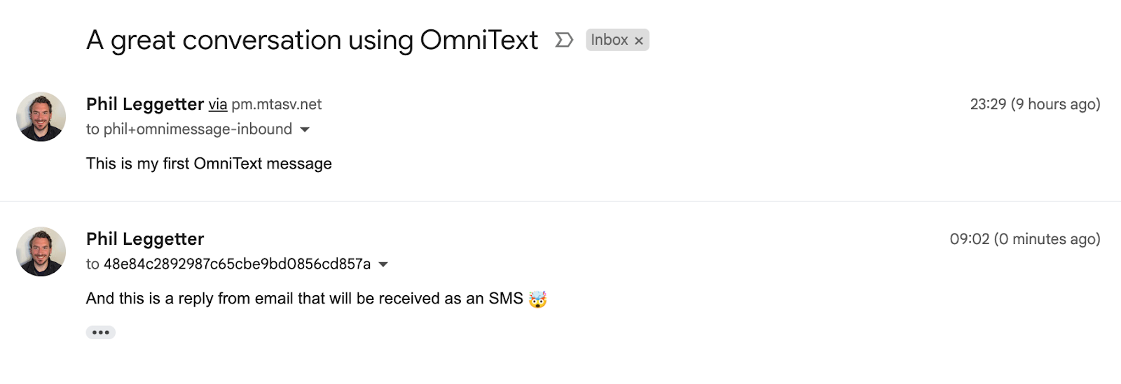 Successful Programmatic Email Thread Reply