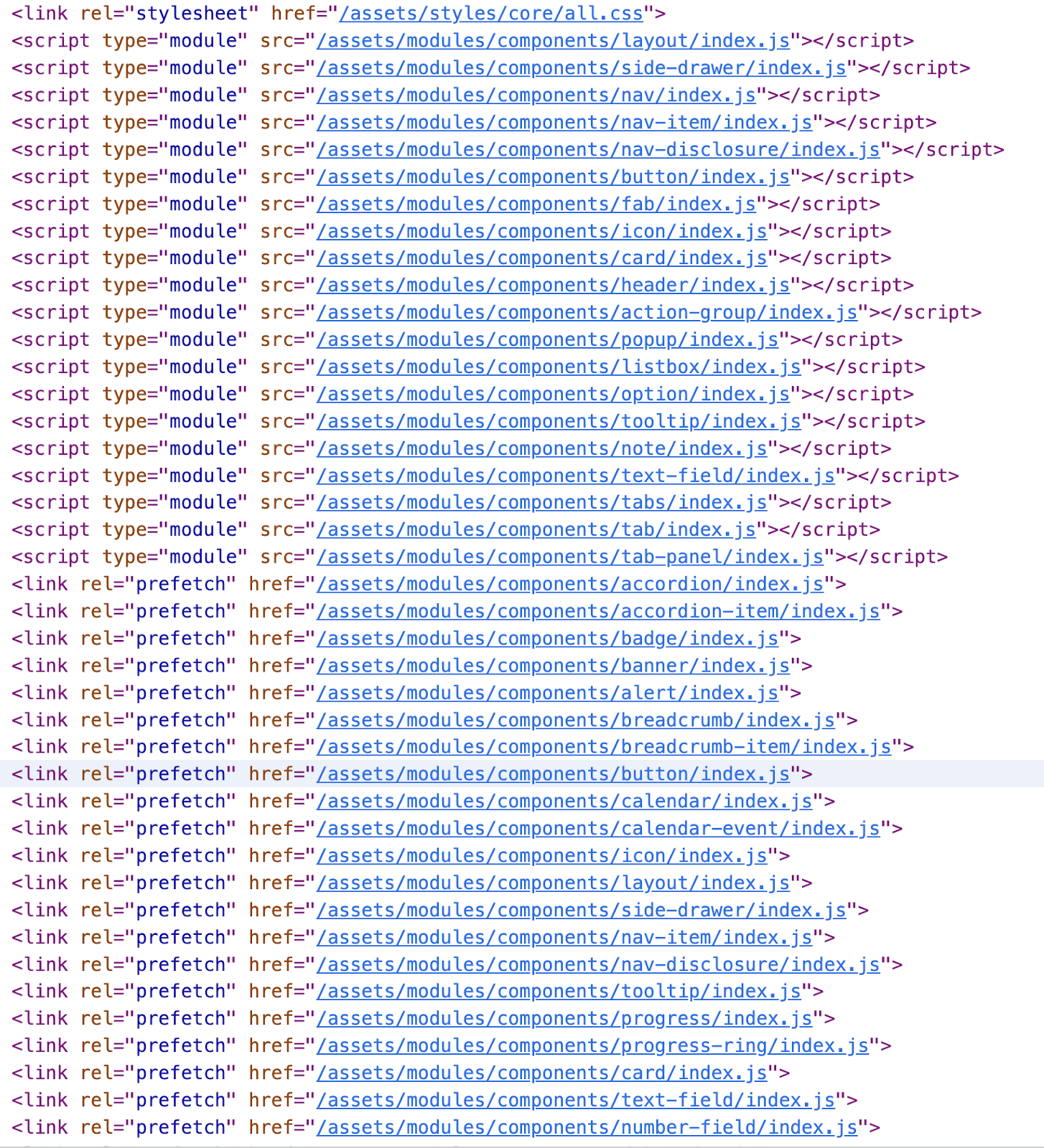 Chrome Inspector Loading Too Many Files