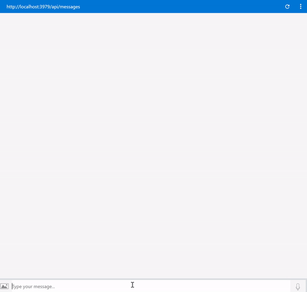typing a message and getting alert to verify identity