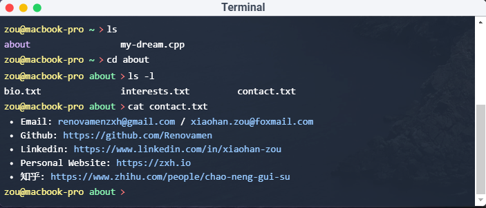 macOS Terminal