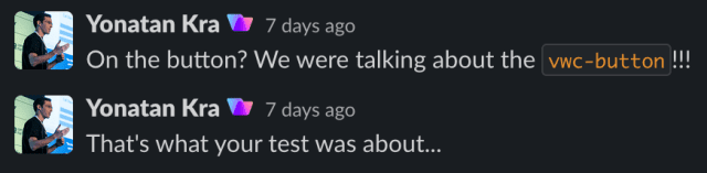 Continued Confused Slack Conversation