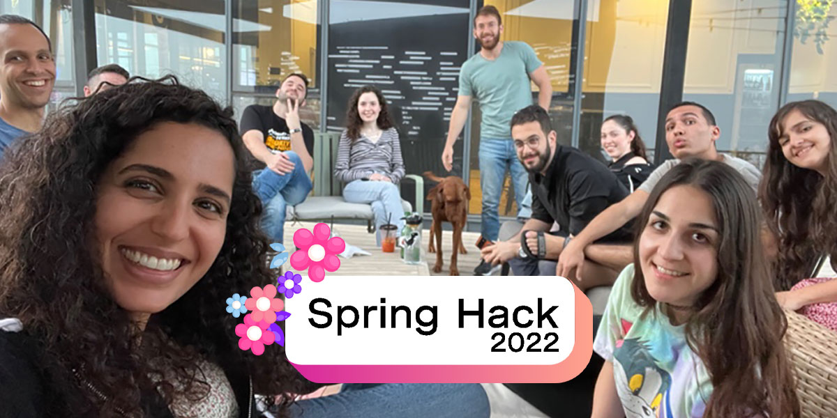 Spring Hack in the Tel Aviv office