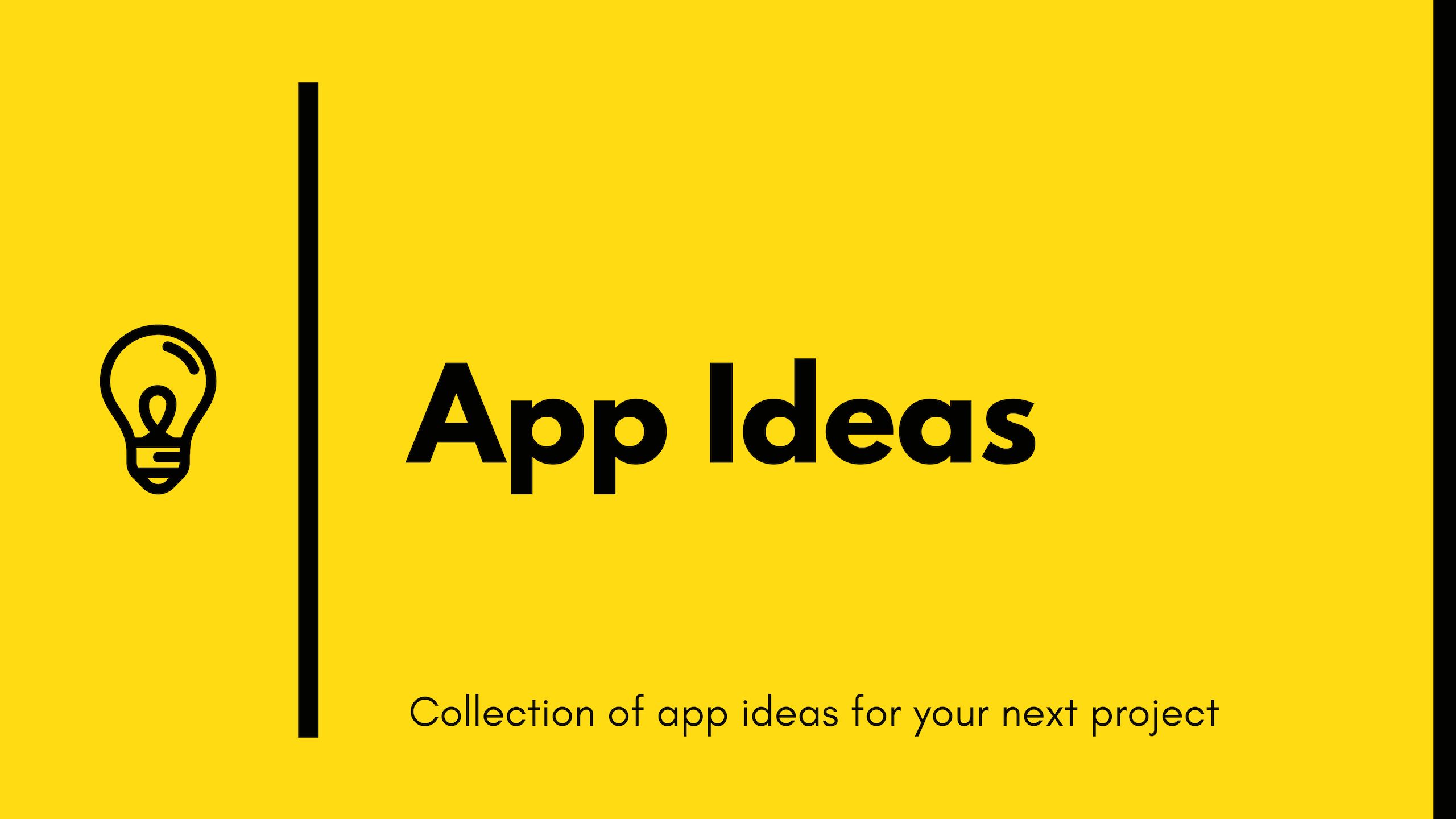 App Ideas Collections