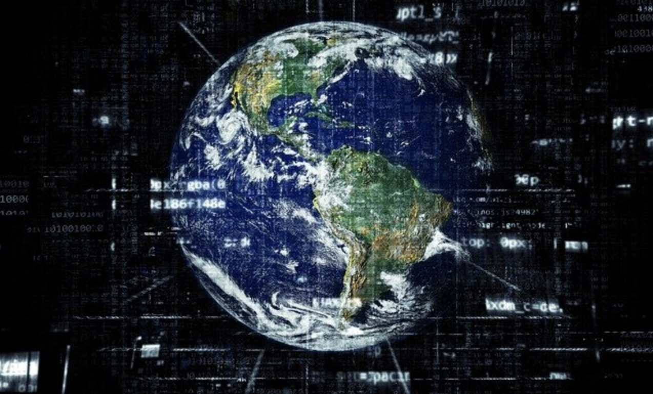 A picture of the earth