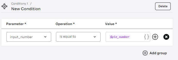 Condition Requirements
