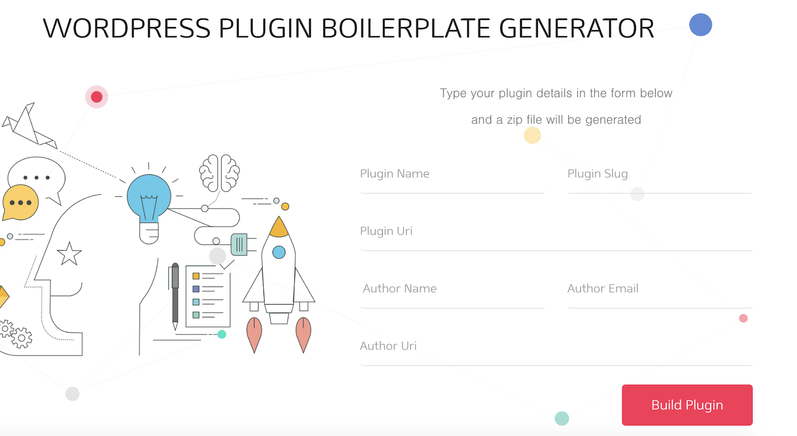 Wordpress Plugin Boilerplate Generator